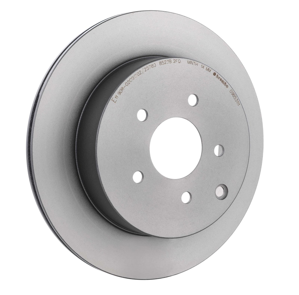 PRIME UV Coated Rear Disc Brake Rotor - 09.B531.11_30