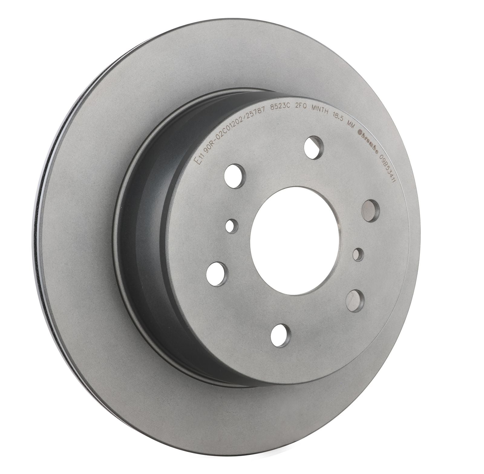 PRIME UV Coated Rear Disc Brake Rotor - 09.B534.11_28