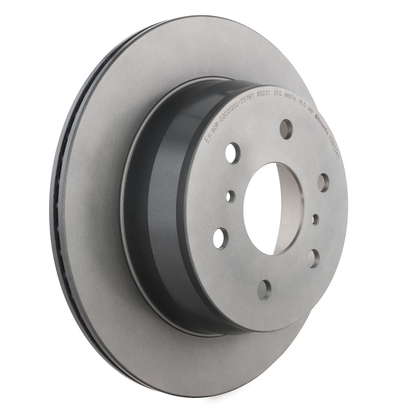 PRIME UV Coated Rear Disc Brake Rotor - 09.B534.11_27