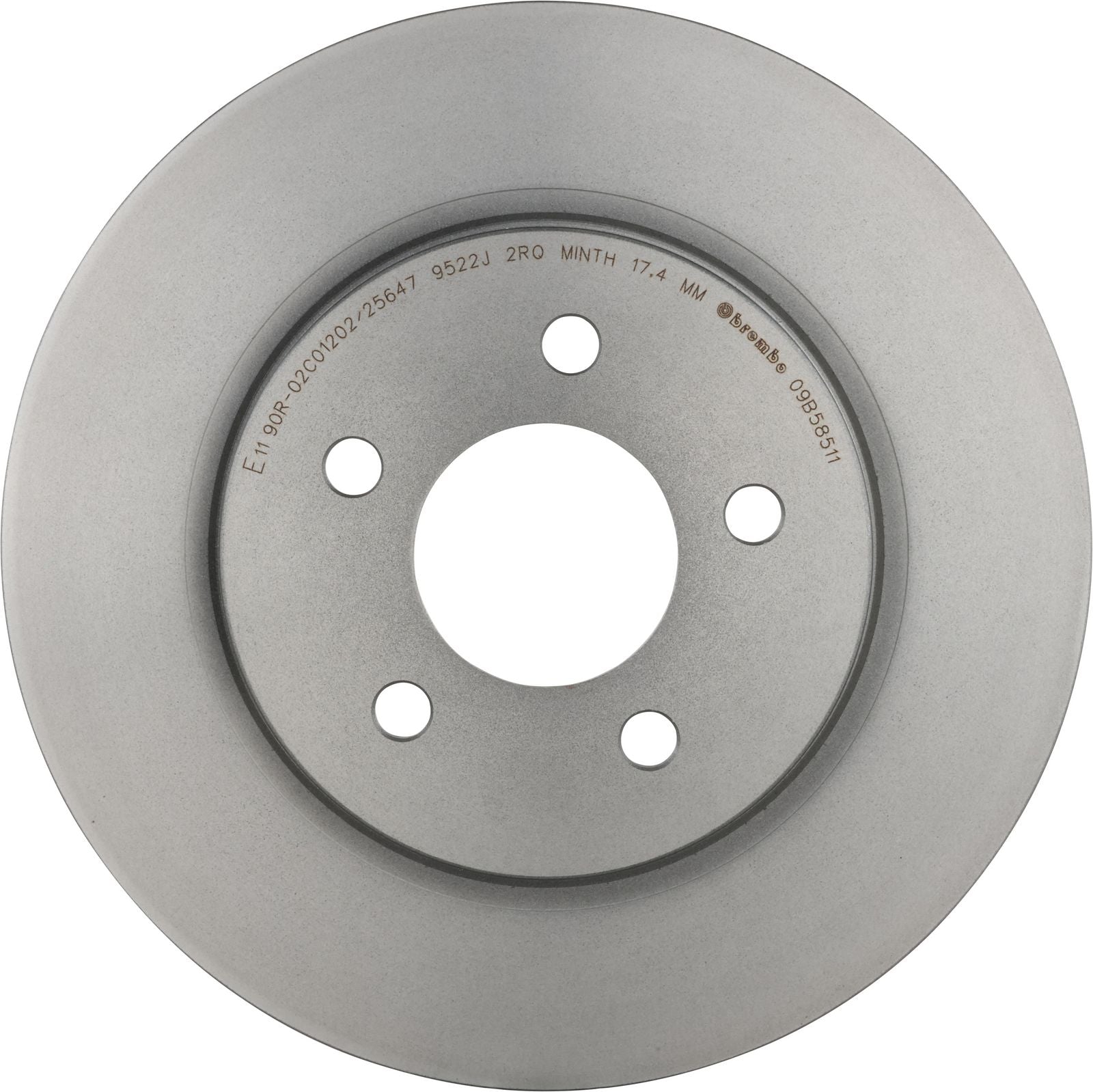 PRIME UV Coated Rear Disc Brake Rotor - 09.B585.11_03
