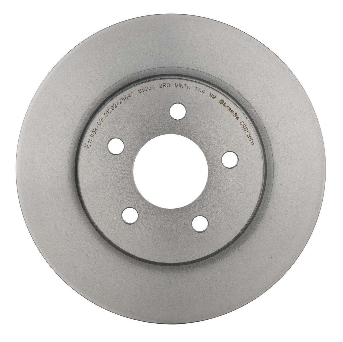 PRIME UV Coated Rear Disc Brake Rotor - 09.B585.11_07
