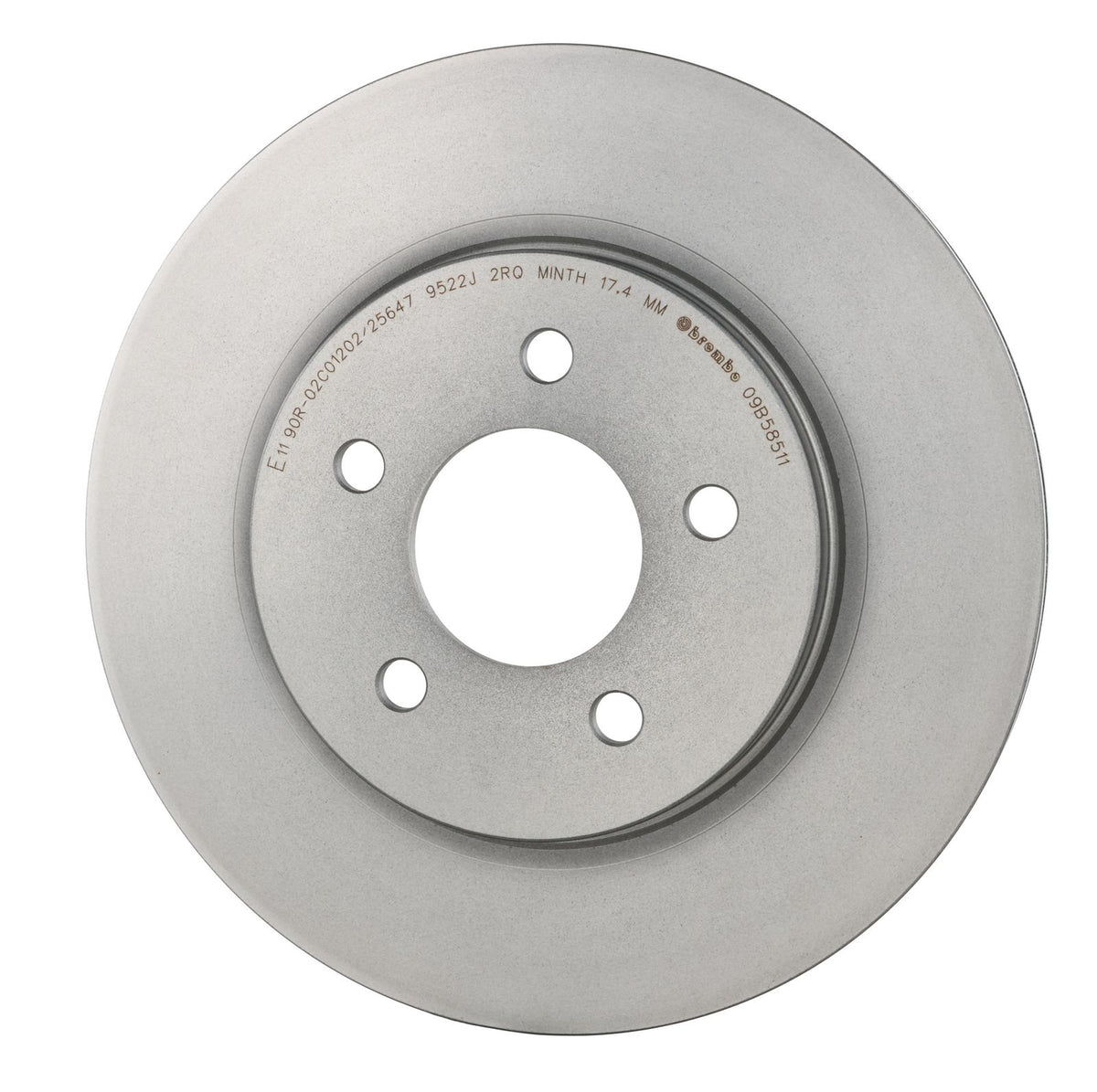 PRIME UV Coated Rear Disc Brake Rotor - 09.B585.11_08