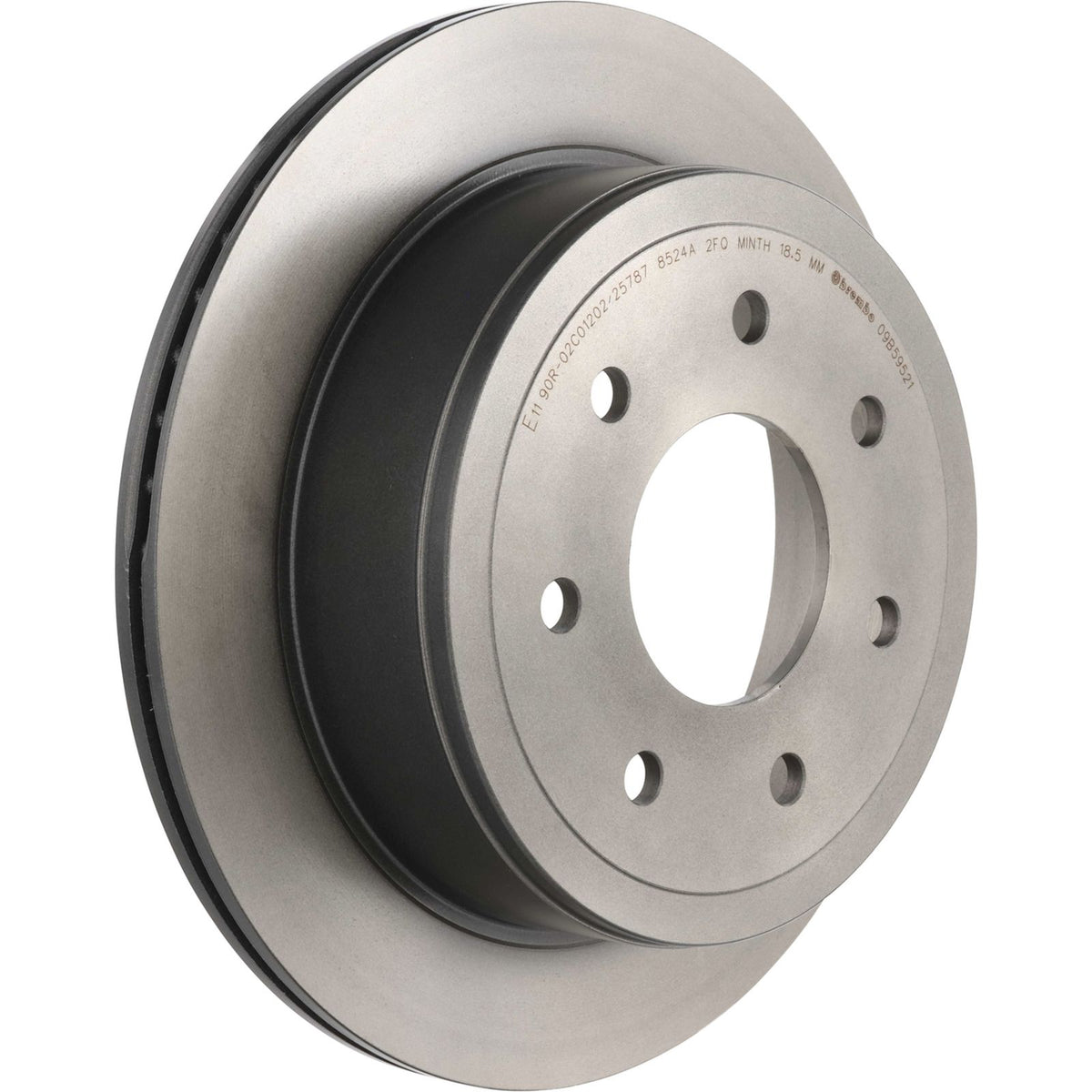 PRIME UV Coated Rear Disc Brake Rotor - 09.B595.21_02