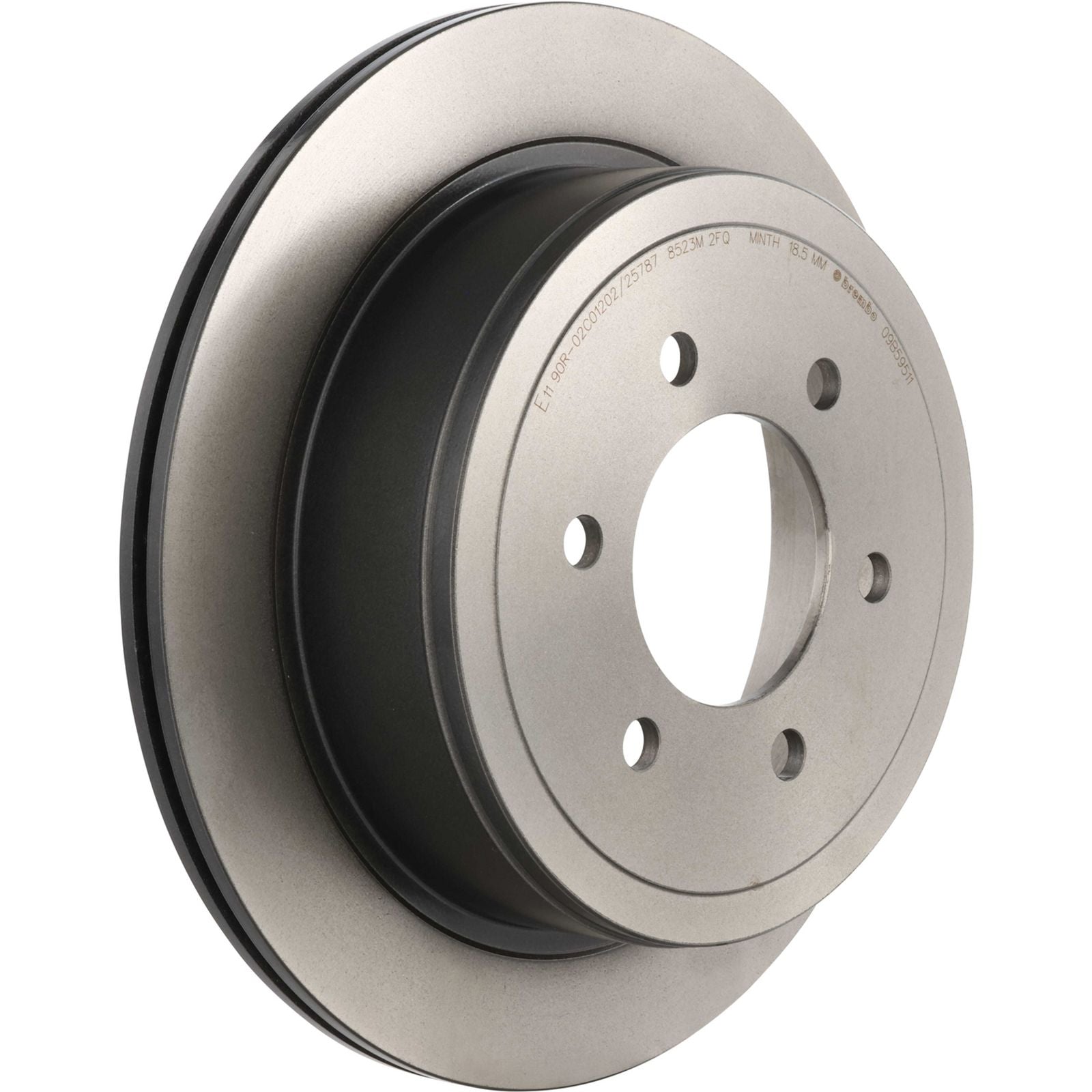PRIME UV Coated Rear Disc Brake Rotor - 09.B595.11_01