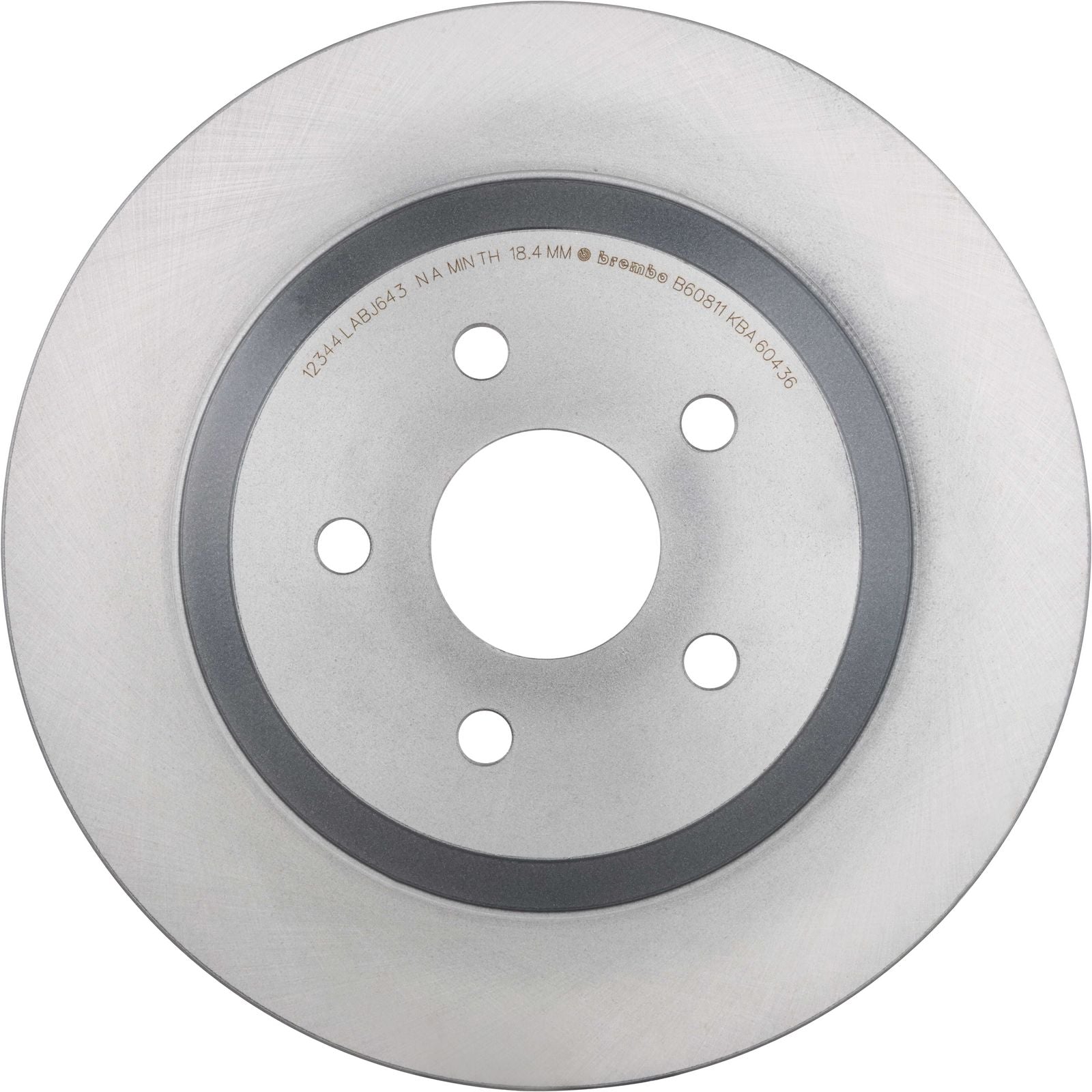 PRIME UV Coated Rear Disc Brake Rotor - 09.B608.11_03