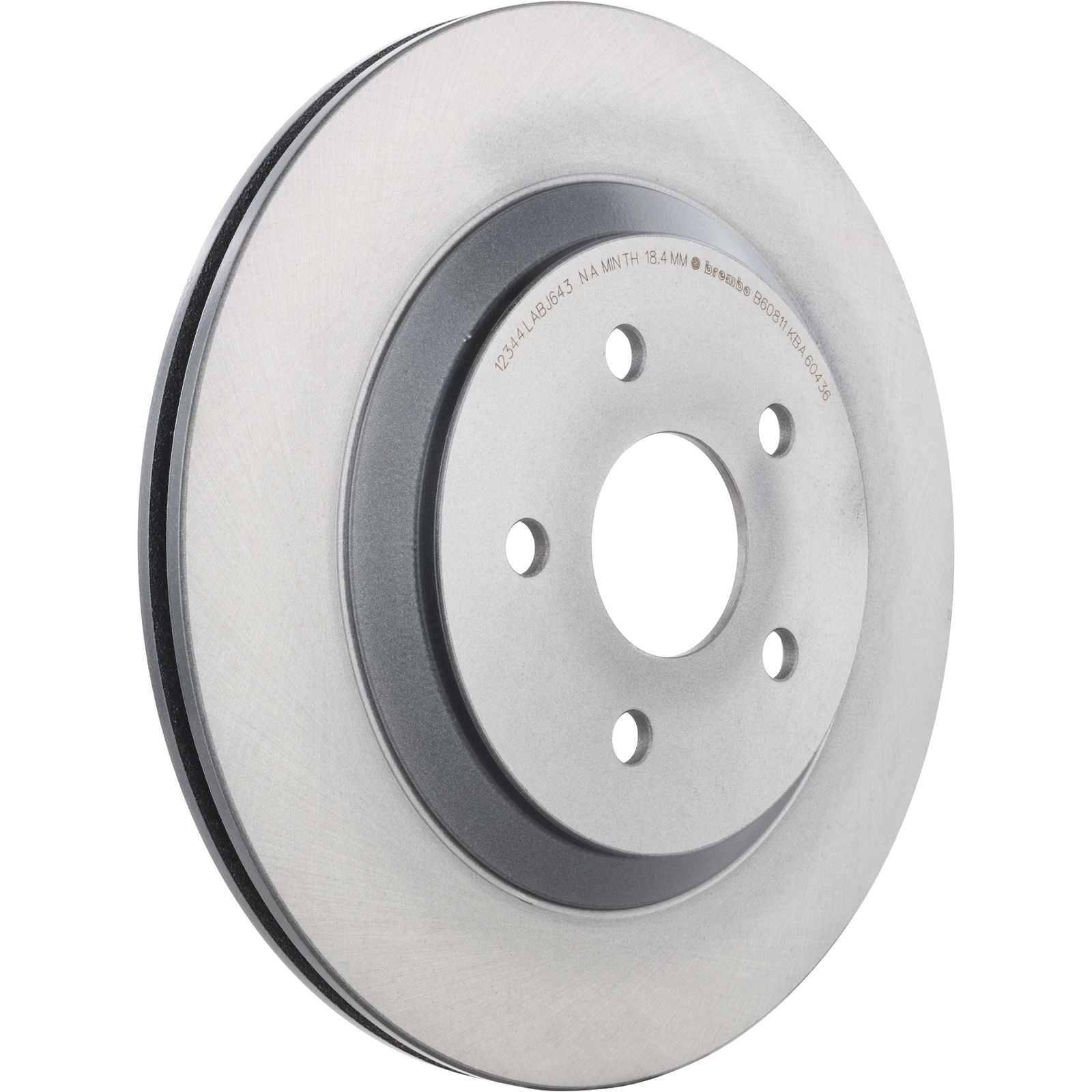 PRIME UV Coated Rear Disc Brake Rotor - 09.B608.11_01