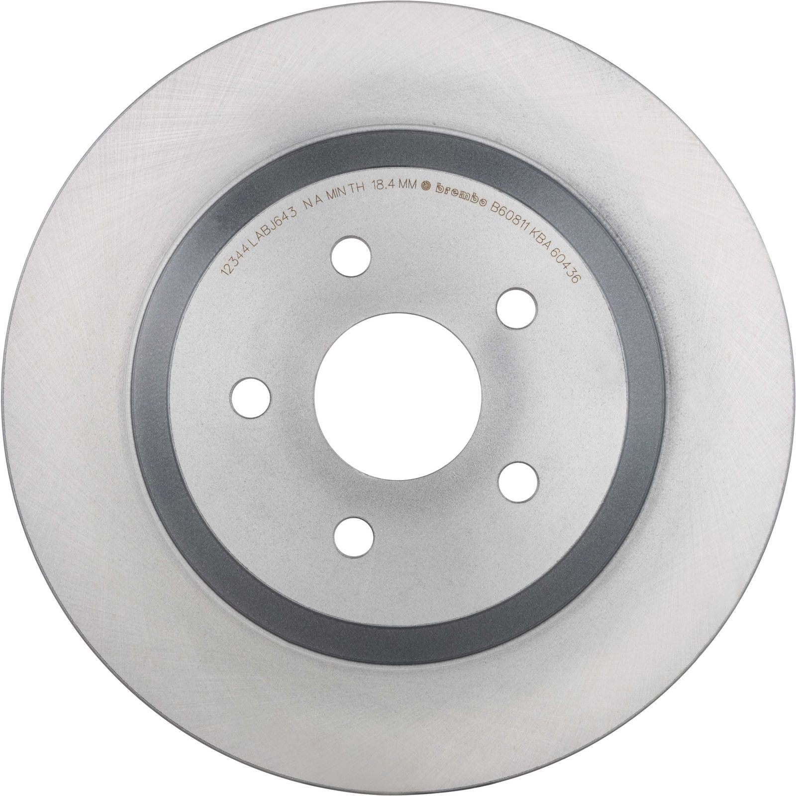 PRIME UV Coated Rear Disc Brake Rotor - 09.B608.11_03