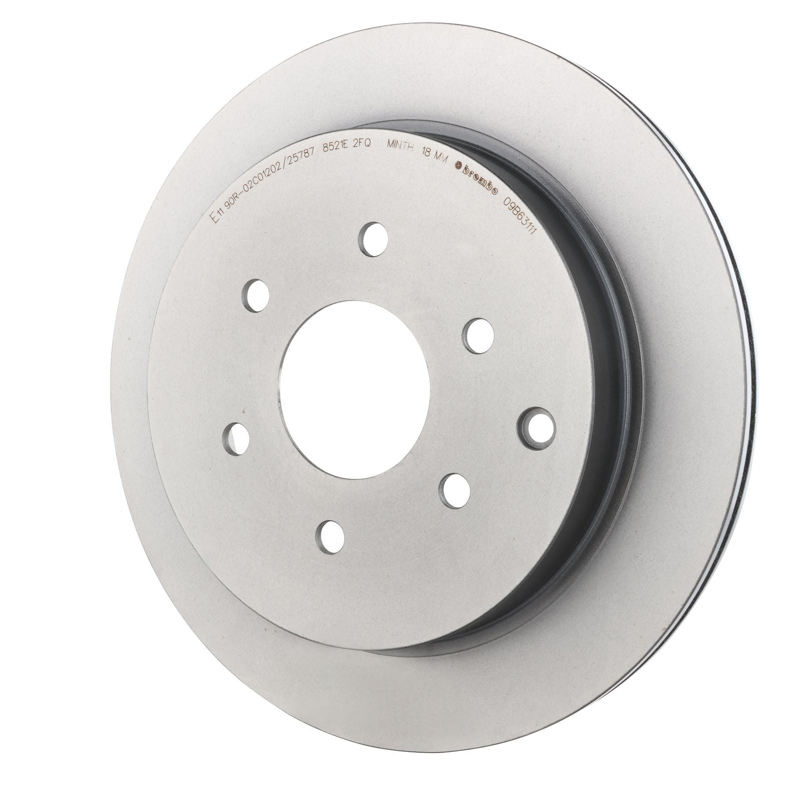 PRIME UV Coated Rear Disc Brake Rotor - 09.B631.11_09