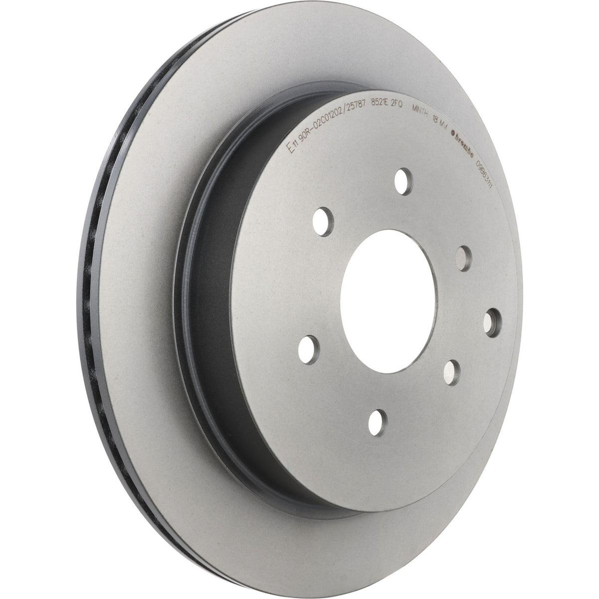 PRIME UV Coated Rear Disc Brake Rotor - 09.B631.11_05