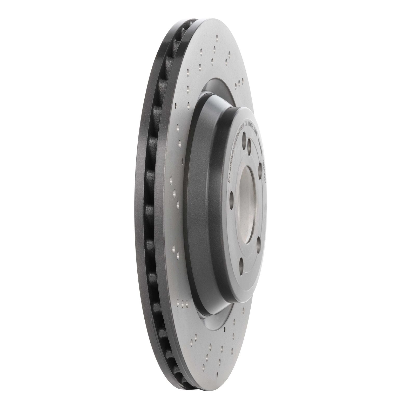 PRIME UV Coated Rear Disc Brake Rotor - 09.B743.51_21