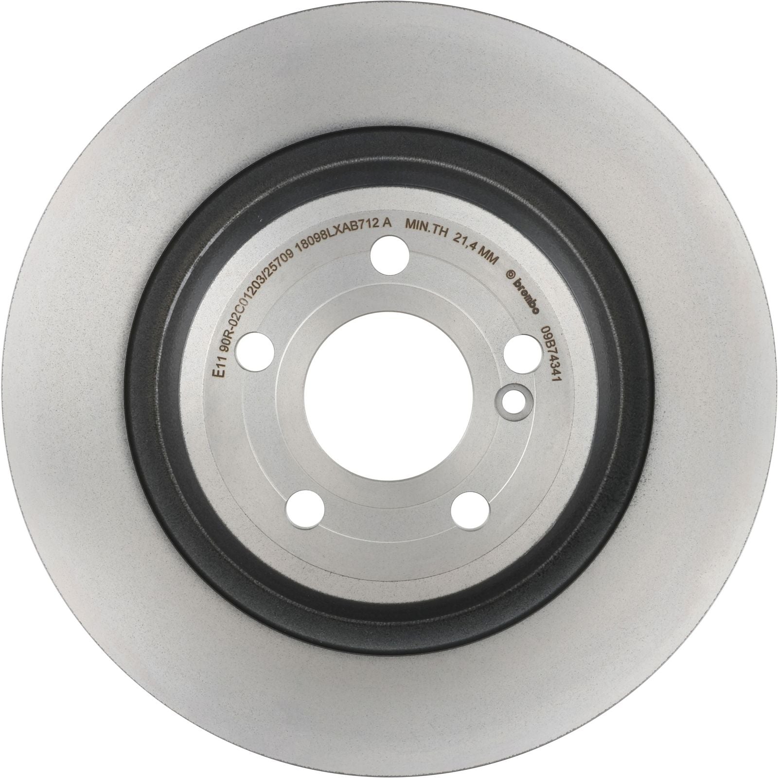PRIME UV Coated Rear Disc Brake Rotor - 09.B743.41_28