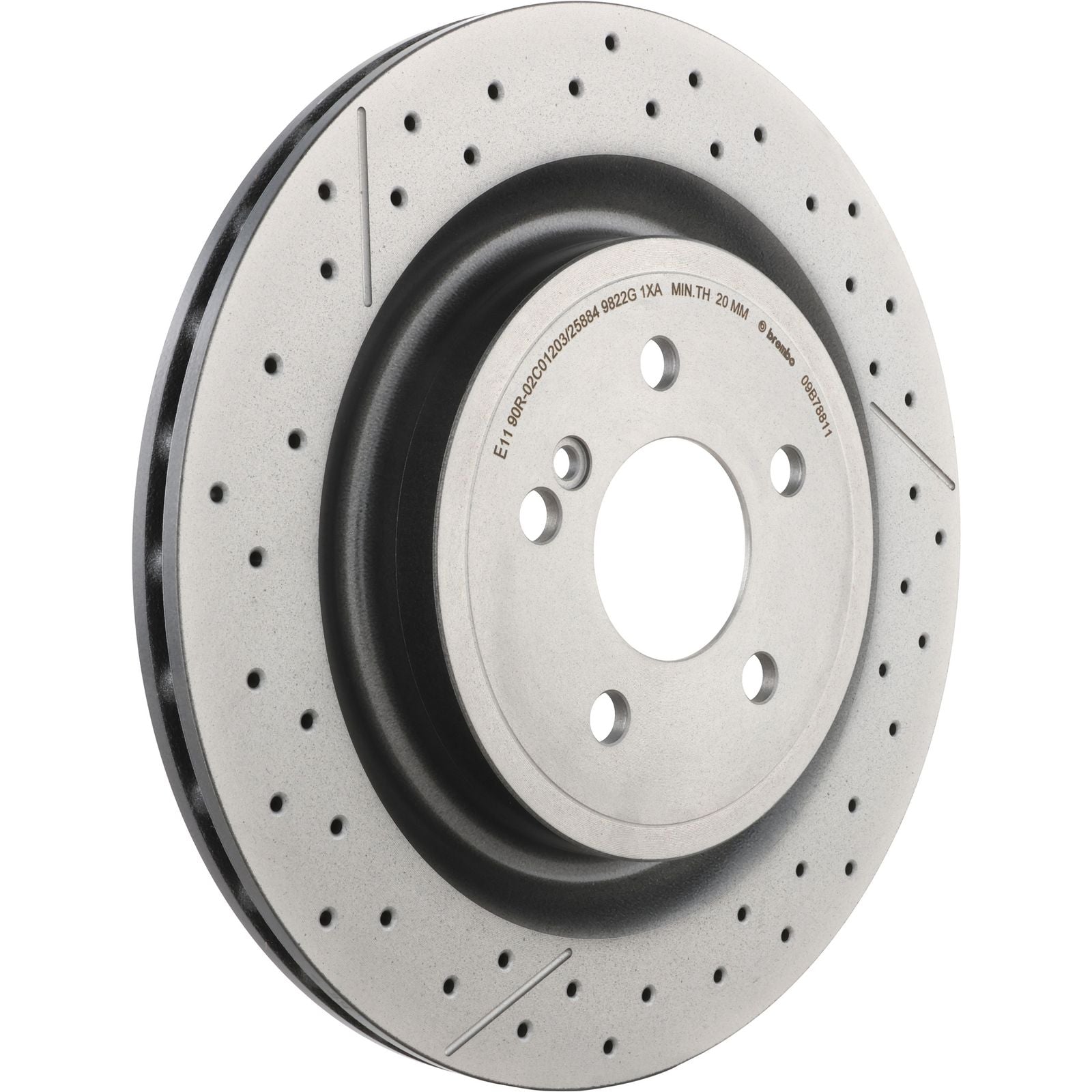 PRIME UV Coated Rear Disc Brake Rotor - 09.B788.11_01