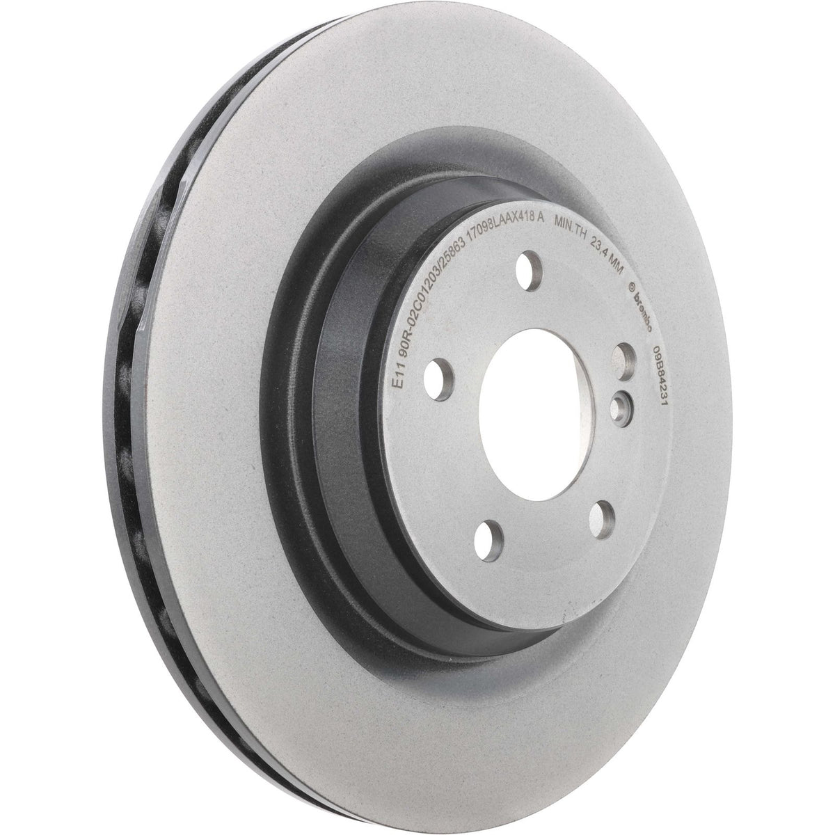 PRIME UV Coated Rear Disc Brake Rotor - 09.B842.31_01