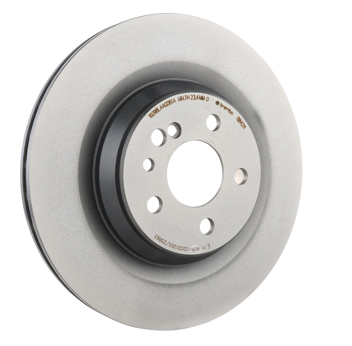 PRIME UV Coated Rear Disc Brake Rotor - 09.B842.11_24