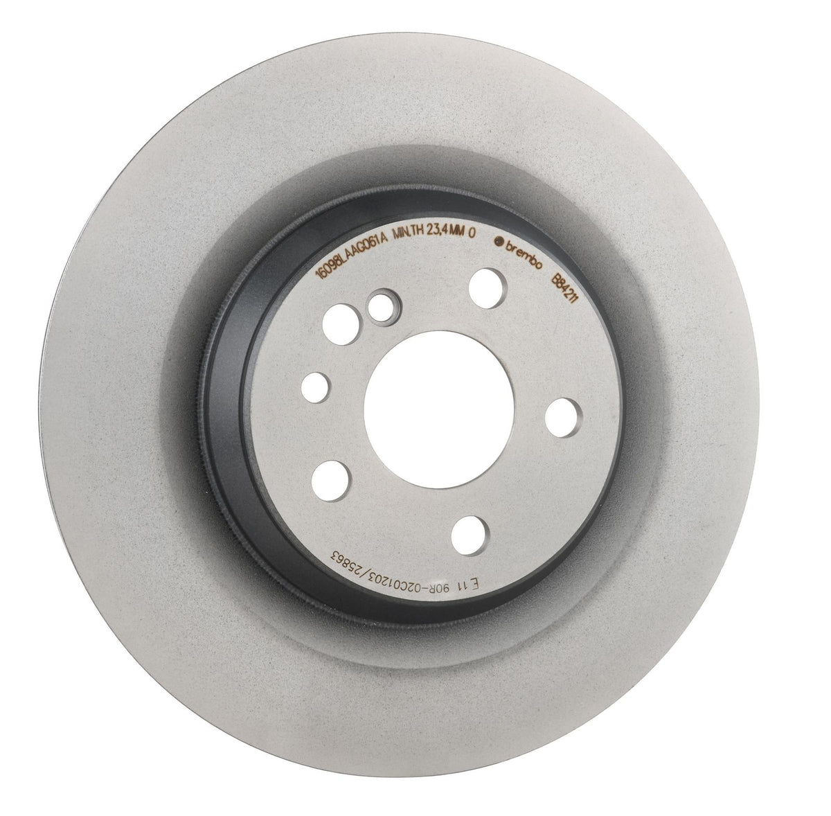 PRIME UV Coated Rear Disc Brake Rotor - 09.B842.11_25