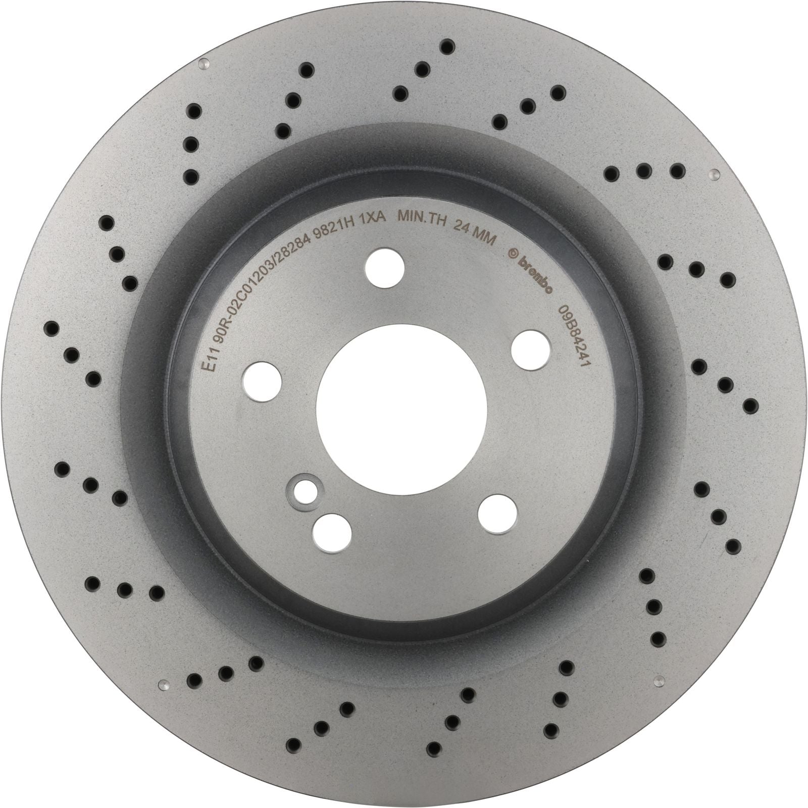 PRIME UV Coated Rear Disc Brake Rotor - 09.B842.41_03