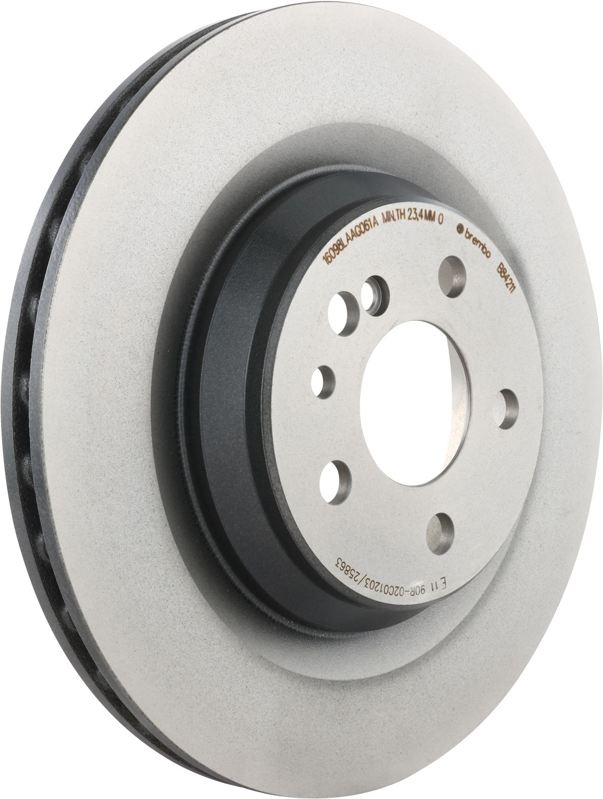 PRIME UV Coated Rear Disc Brake Rotor - 09.B842.11_01