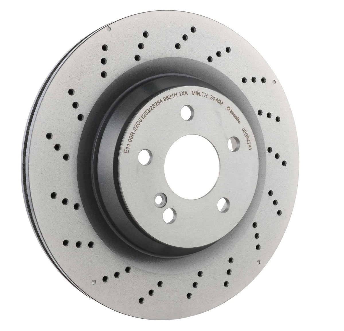 PRIME UV Coated Rear Disc Brake Rotor - 09.B842.41_24