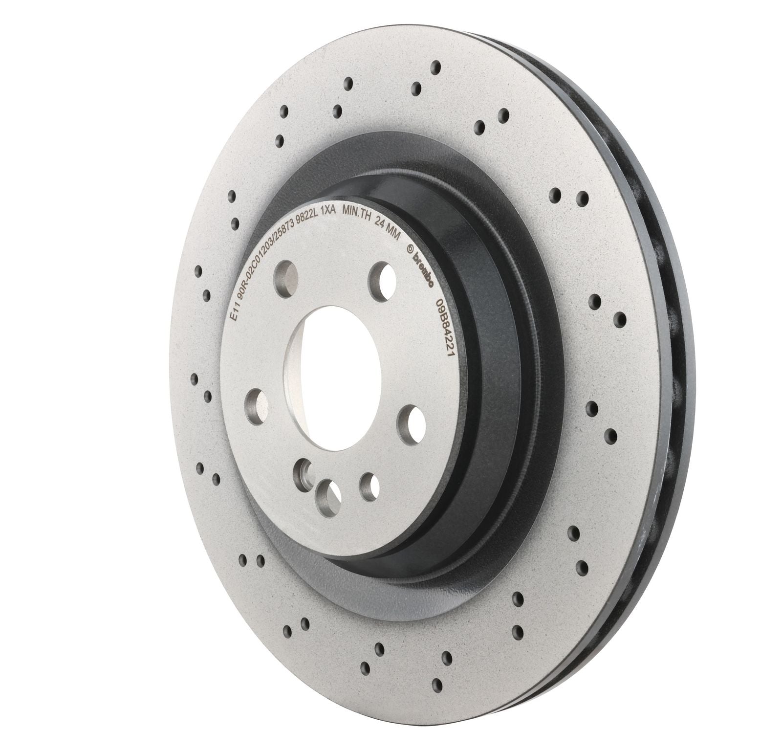 PRIME UV Coated Rear Disc Brake Rotor - 09.B842.21_05