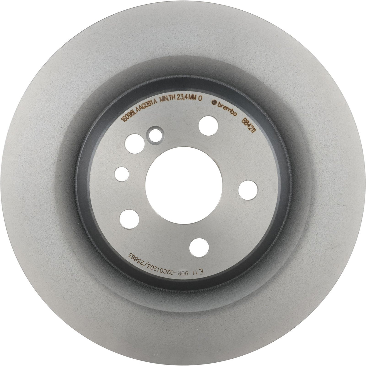 PRIME UV Coated Rear Disc Brake Rotor - 09.B842.11_28