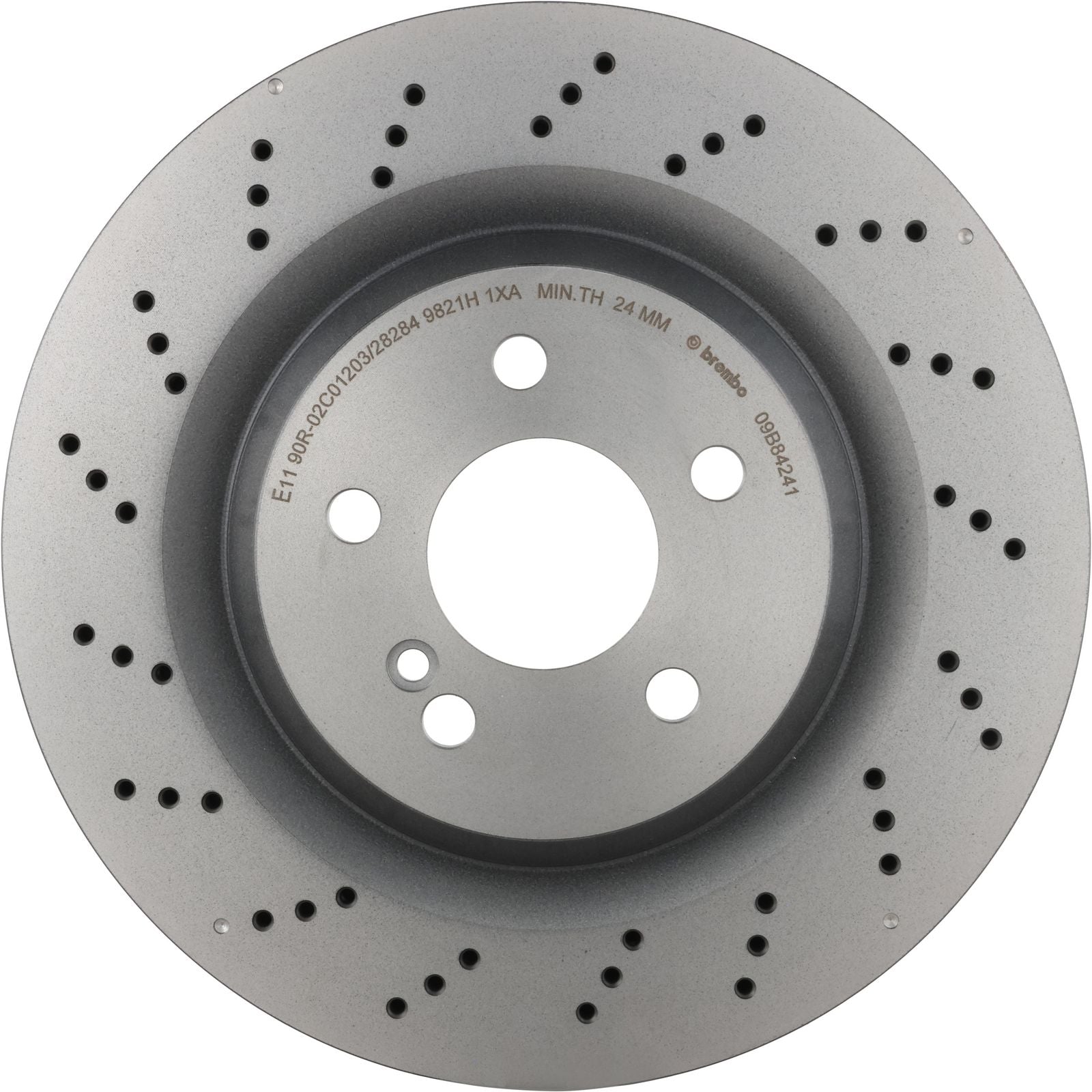 PRIME UV Coated Rear Disc Brake Rotor - 09.B842.41_03