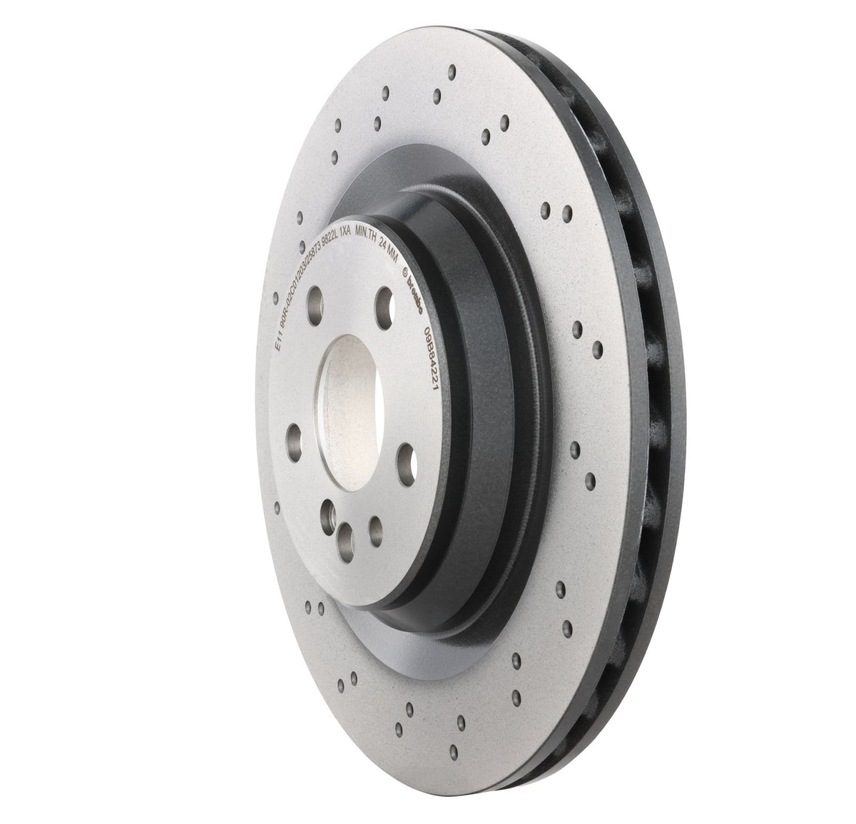 PRIME UV Coated Rear Disc Brake Rotor - 09.B842.21_06