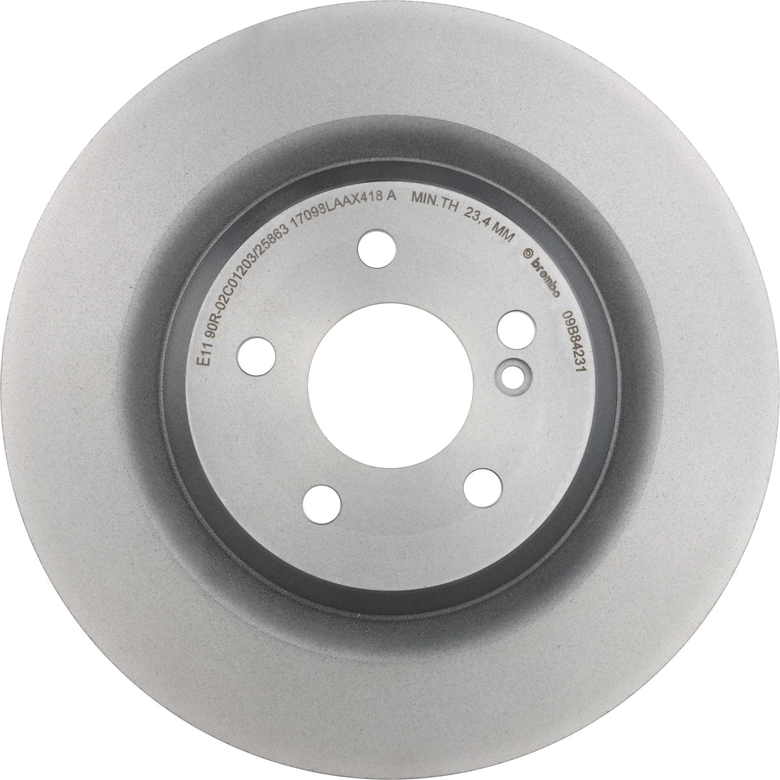 PRIME UV Coated Rear Disc Brake Rotor - 09.B842.31_03