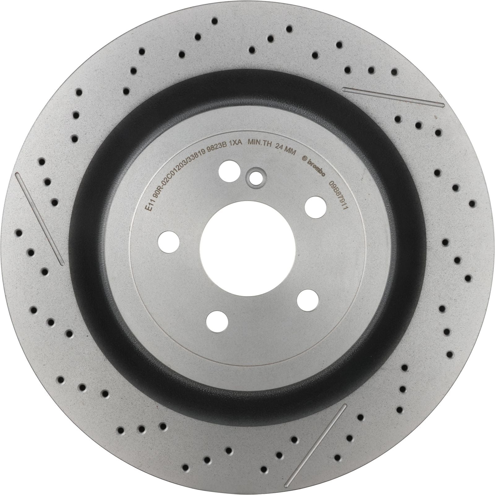 PRIME UV Coated Rear Disc Brake Rotor - 09.B879.11_03