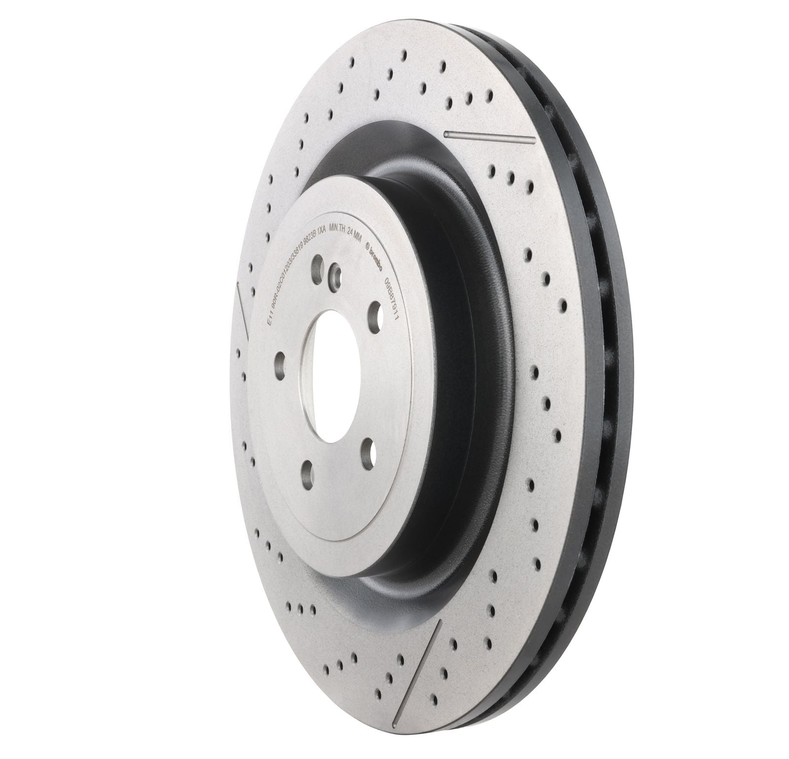 PRIME UV Coated Rear Disc Brake Rotor - 09.B879.11_10