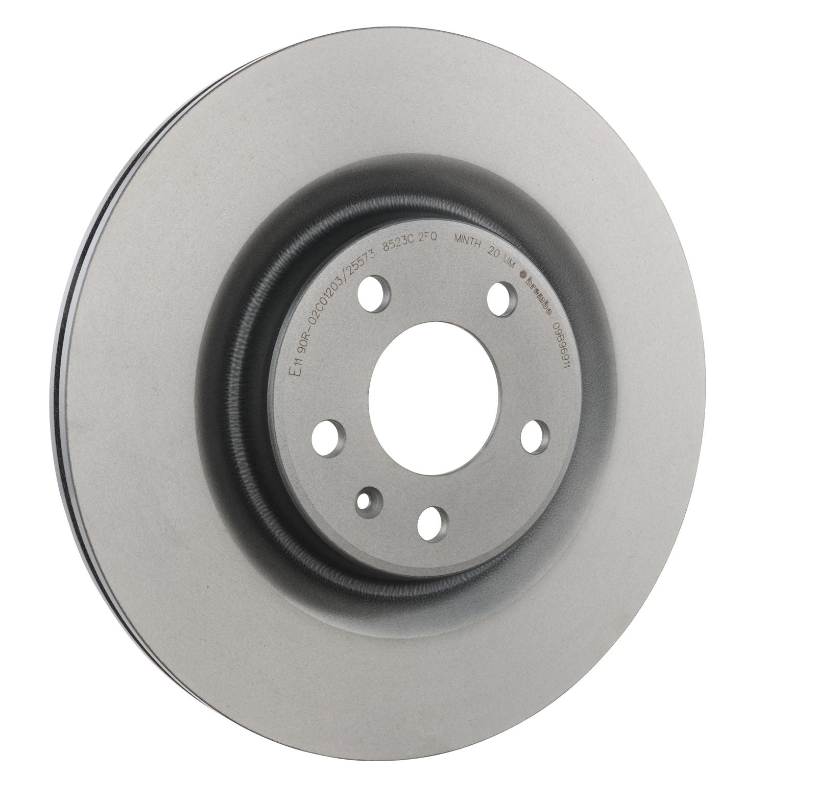 PRIME UV Coated Rear Disc Brake Rotor - 09.B969.11_23