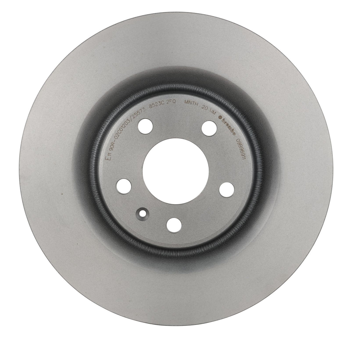 PRIME UV Coated Rear Disc Brake Rotor - 09.B969.11_01