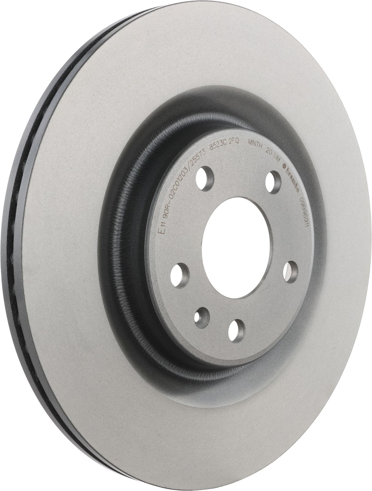 PRIME UV Coated Rear Disc Brake Rotor - 09.B969.11_01