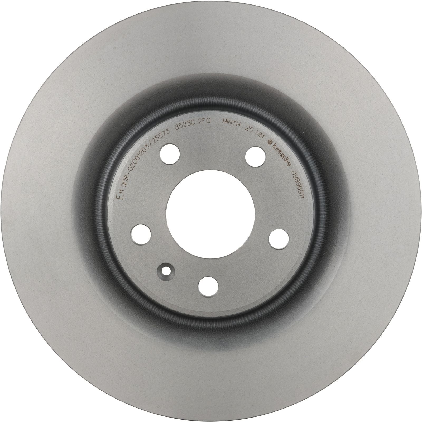 PRIME UV Coated Rear Disc Brake Rotor - 09.B969.11_28