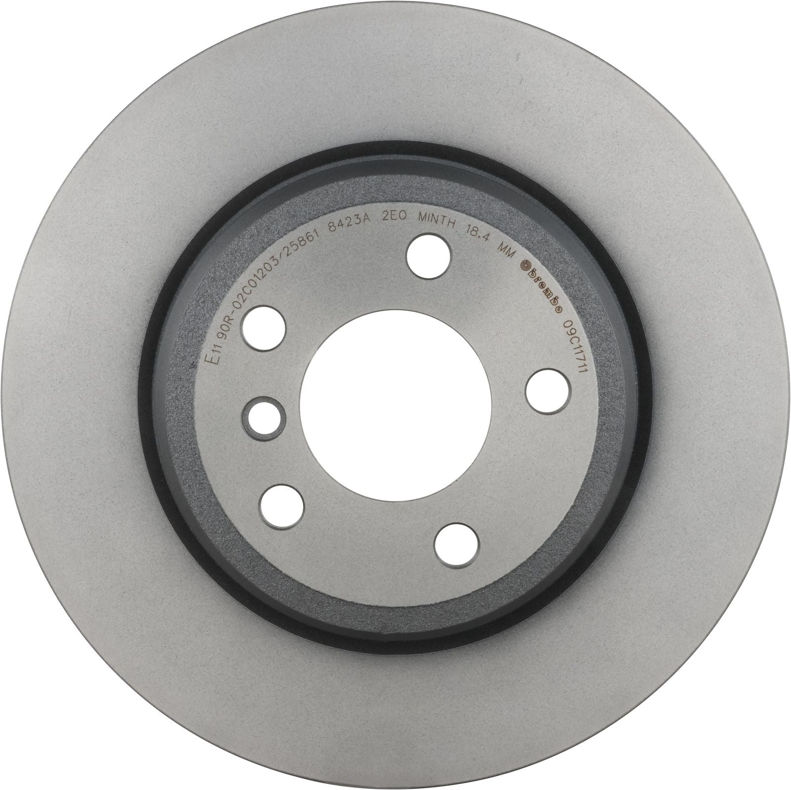 PRIME UV Coated Rear Disc Brake Rotor - 09.C117.11_03
