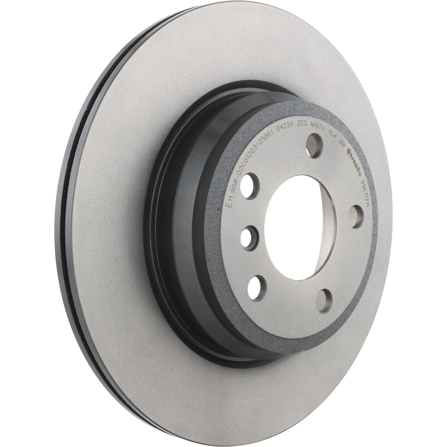 PRIME UV Coated Rear Disc Brake Rotor - 09.C117.11_02