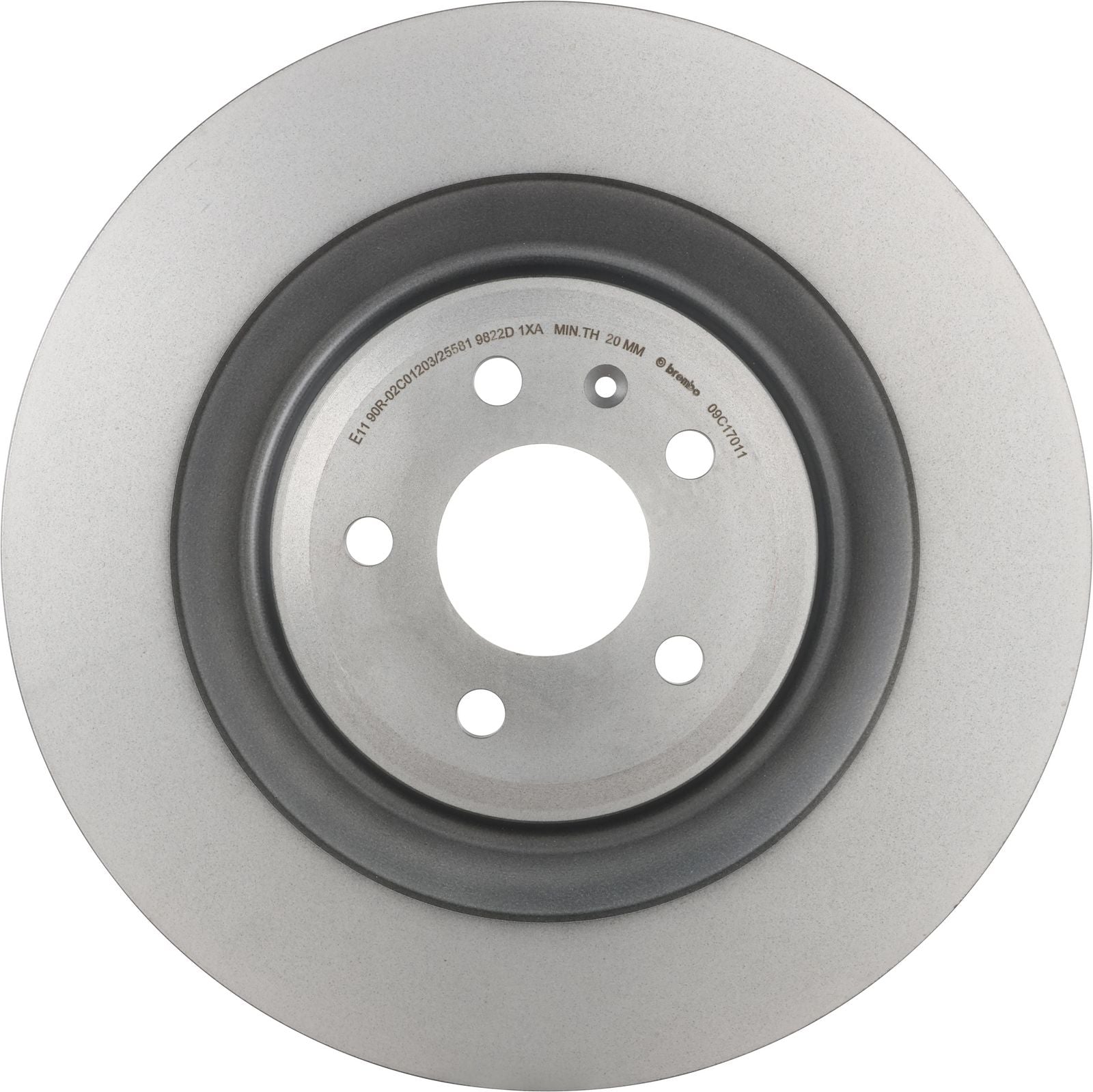 PRIME UV Coated Rear Disc Brake Rotor - 09.C170.11_03