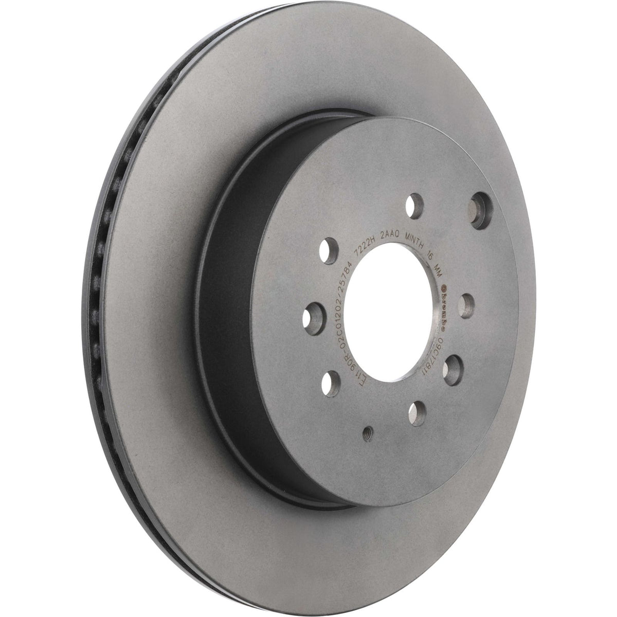 PRIME UV Coated Rear Disc Brake Rotor - 09.C178.11_01