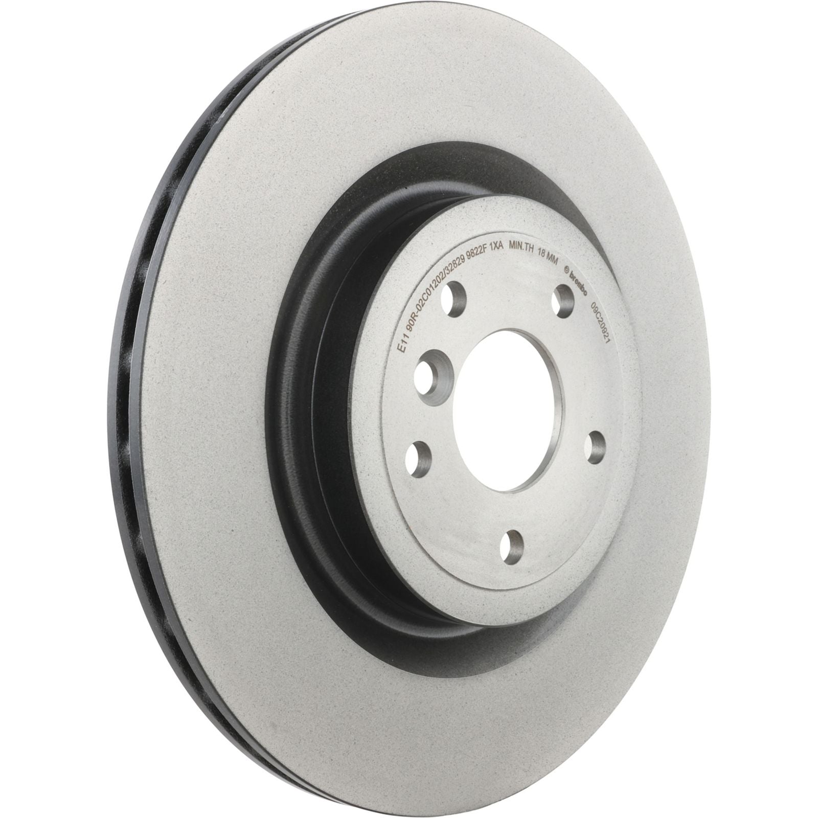 PRIME UV Coated Rear Disc Brake Rotor - 09.C209.21_01