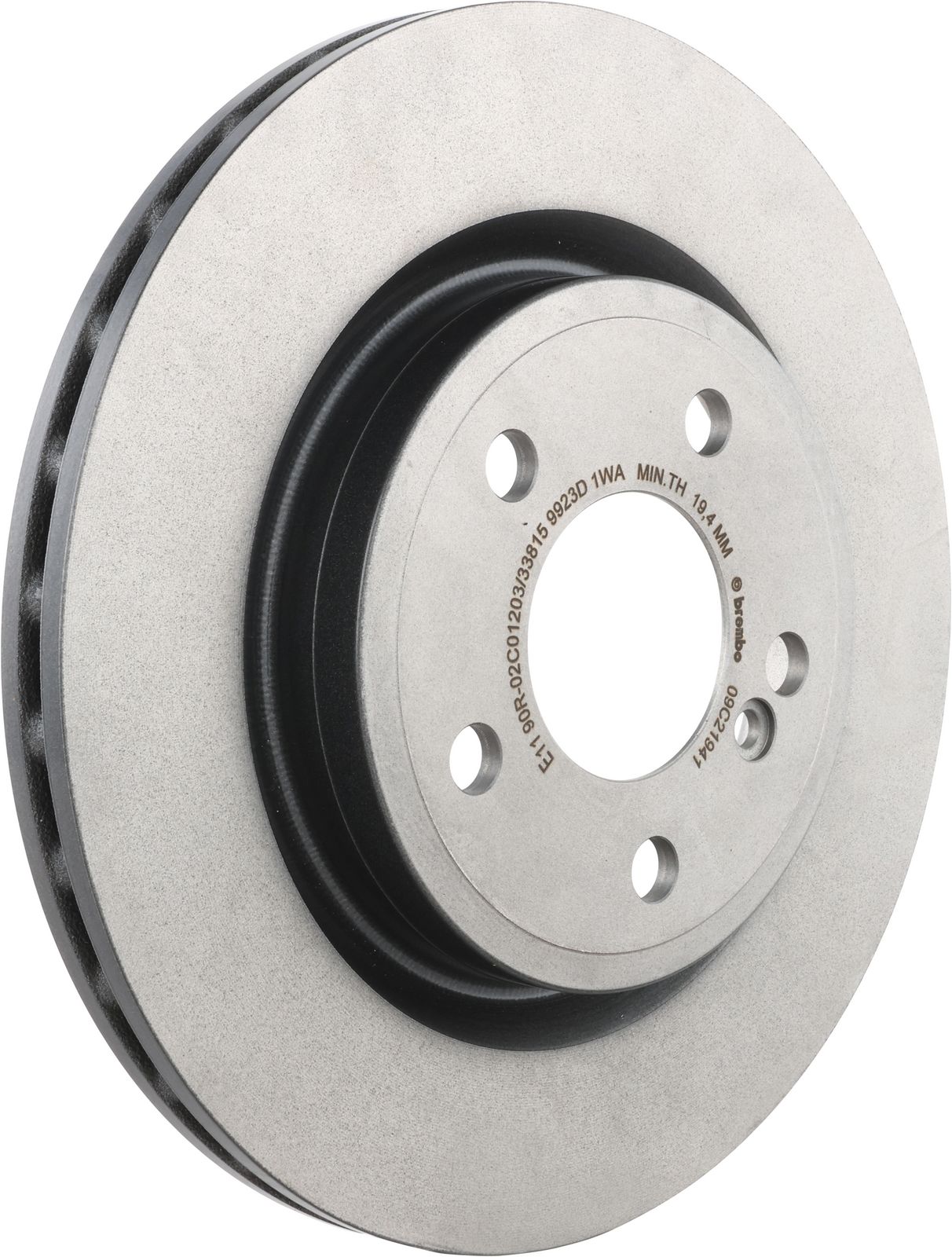 PRIME UV Coated Rear Disc Brake Rotor - 09.C219.41_01