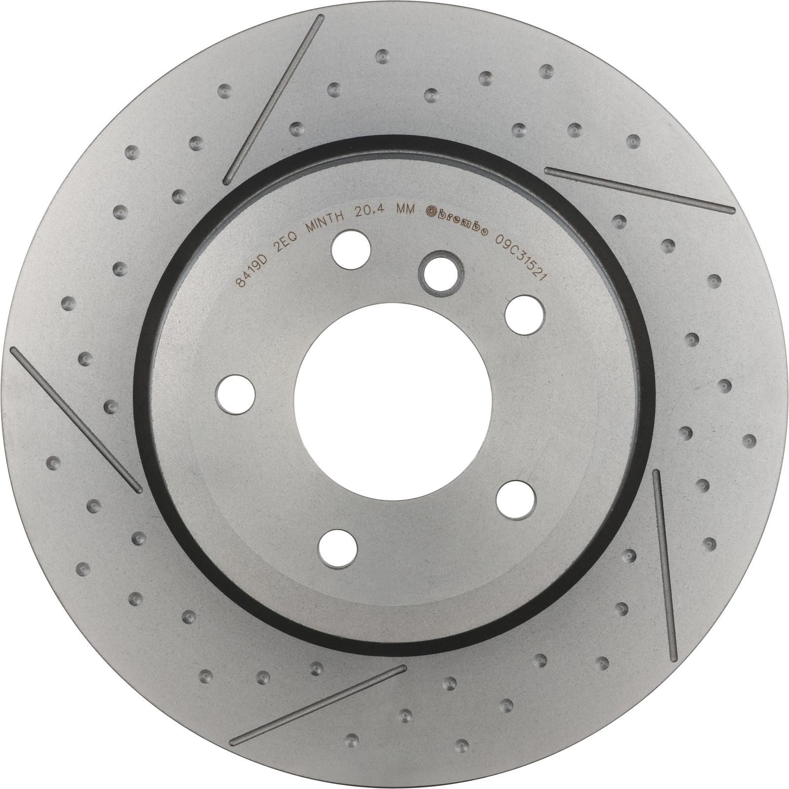 PRIME UV Coated Rear Disc Brake Rotor - 09.C315.21_03
