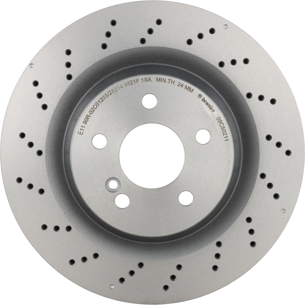 PRIME UV Coated Rear Disc Brake Rotor - 09.C502.11_03
