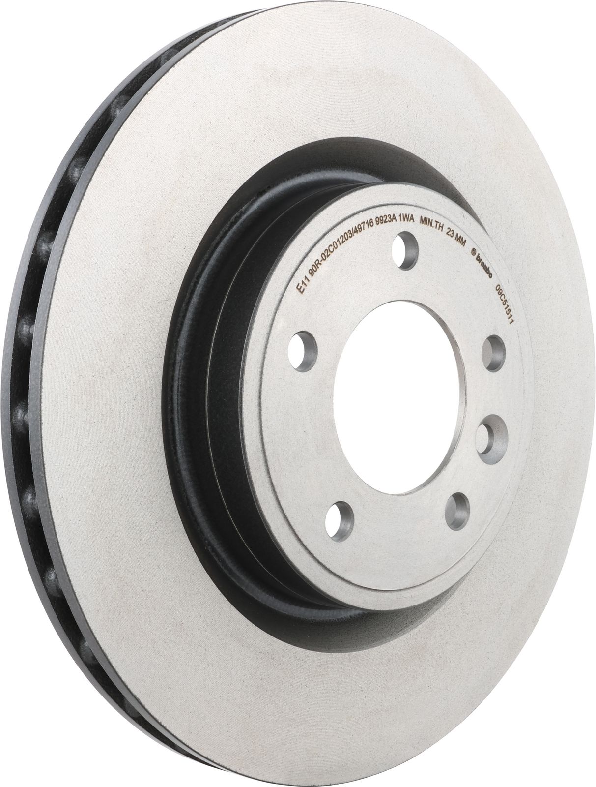 PRIME UV Coated Rear Disc Brake Rotor - 09.C515.11_01