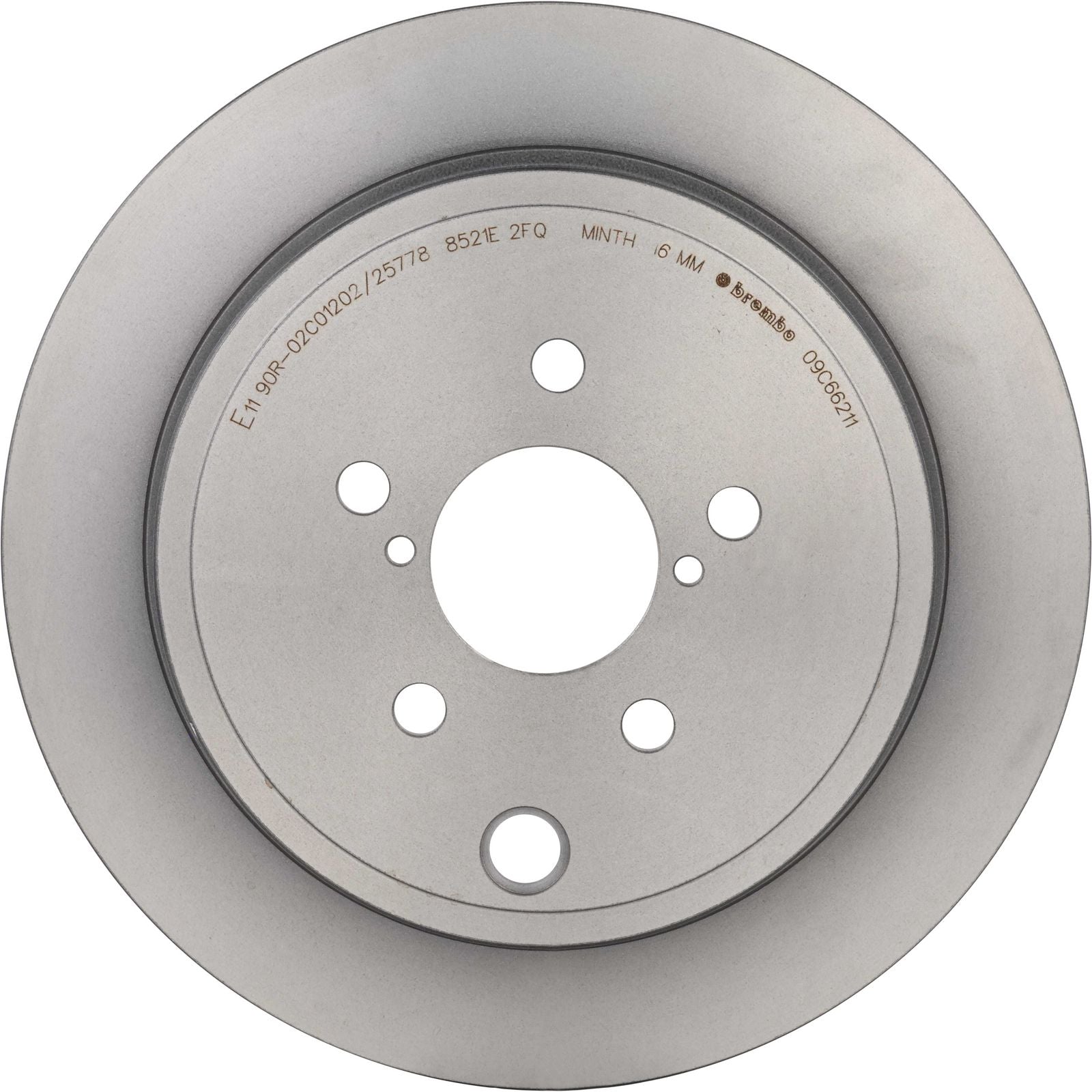 PRIME UV Coated Rear Disc Brake Rotor - 09.C662.11_03