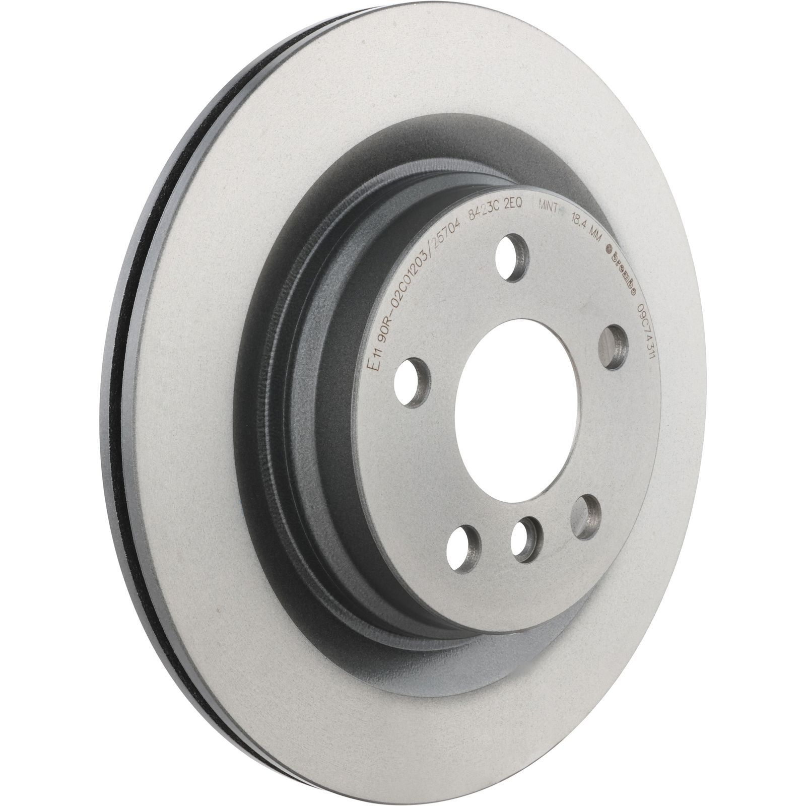 PRIME UV Coated Rear Disc Brake Rotor - 09.C743.11_01