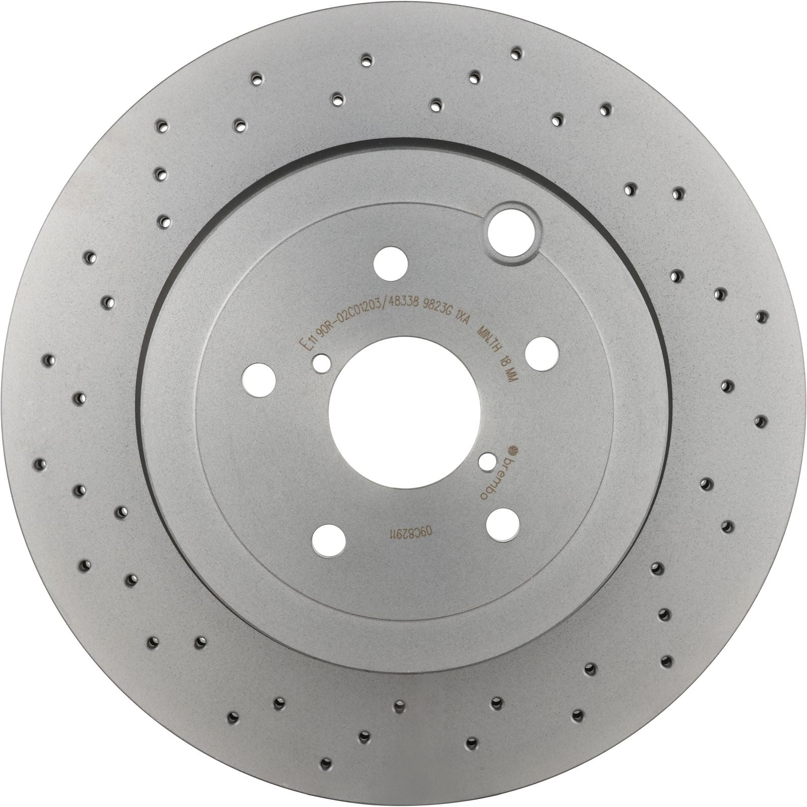 PRIME UV Coated Rear Disc Brake Rotor - 09.C829.11_03