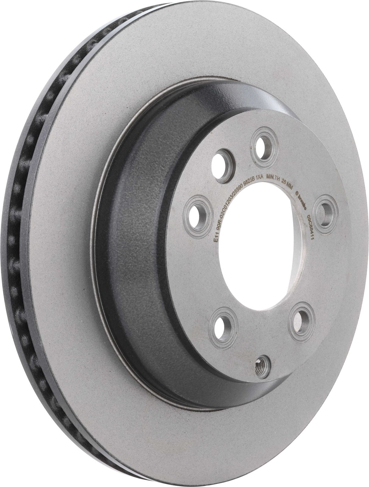 PRIME UV Coated Rear Disc Brake Rotor - 09.C884.11_01