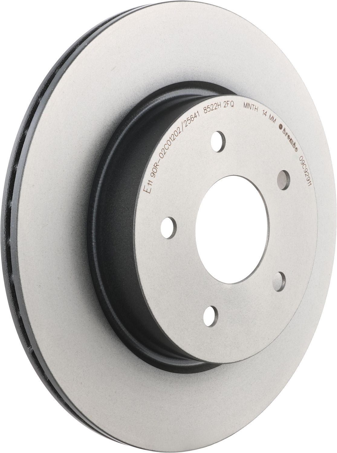 PRIME UV Coated Rear Disc Brake Rotor - 09.C929.11_01