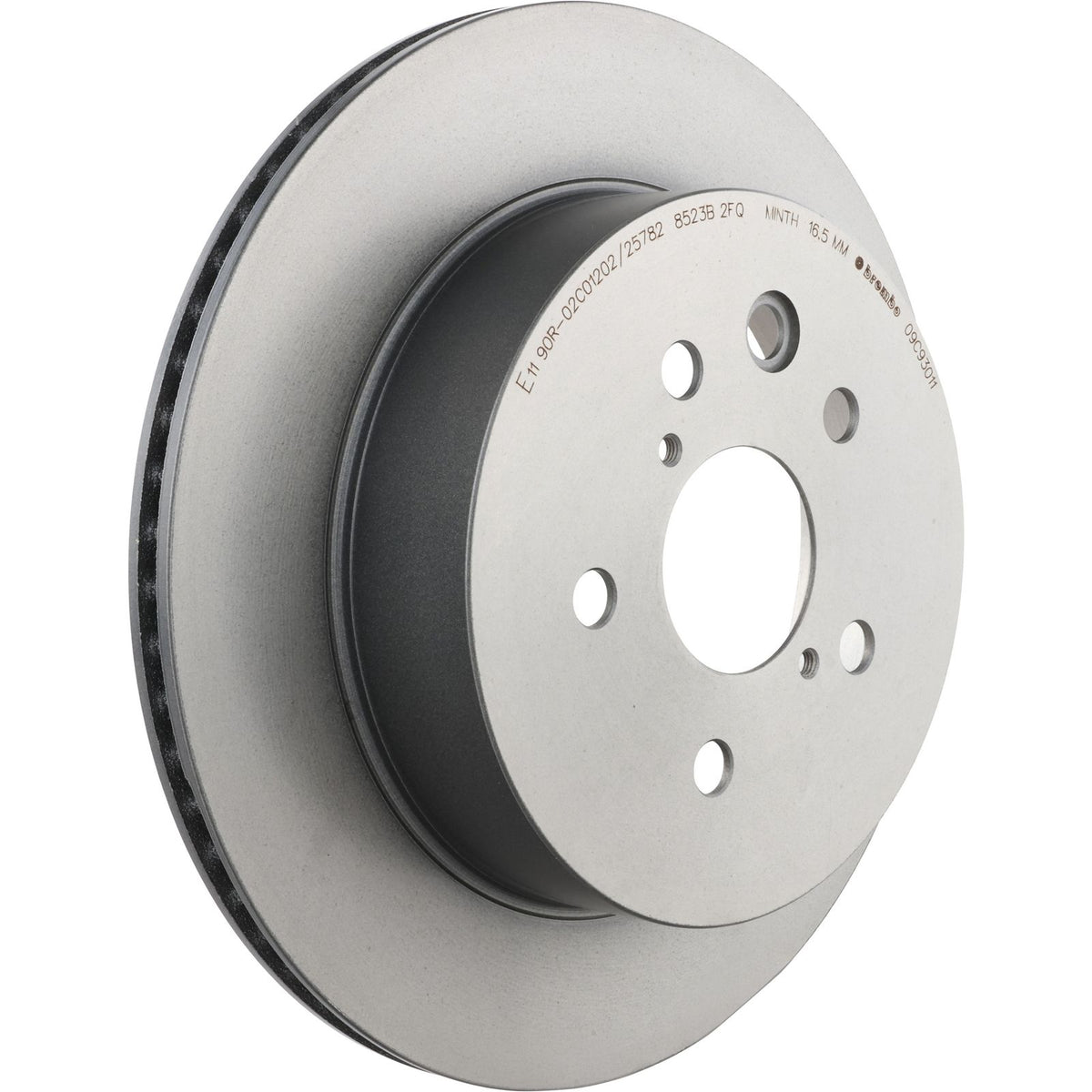 PRIME UV Coated Rear Disc Brake Rotor - 09.C930.11_01