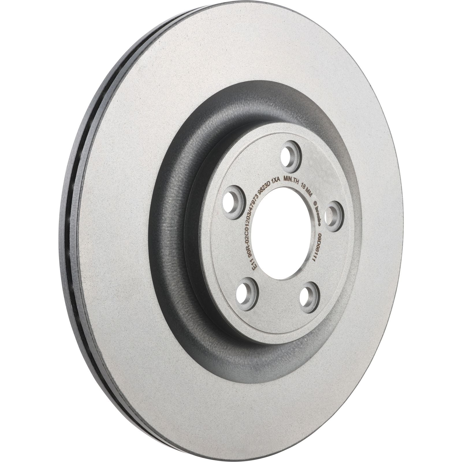 PRIME UV Coated Rear Disc Brake Rotor - 09.D061.11_01
