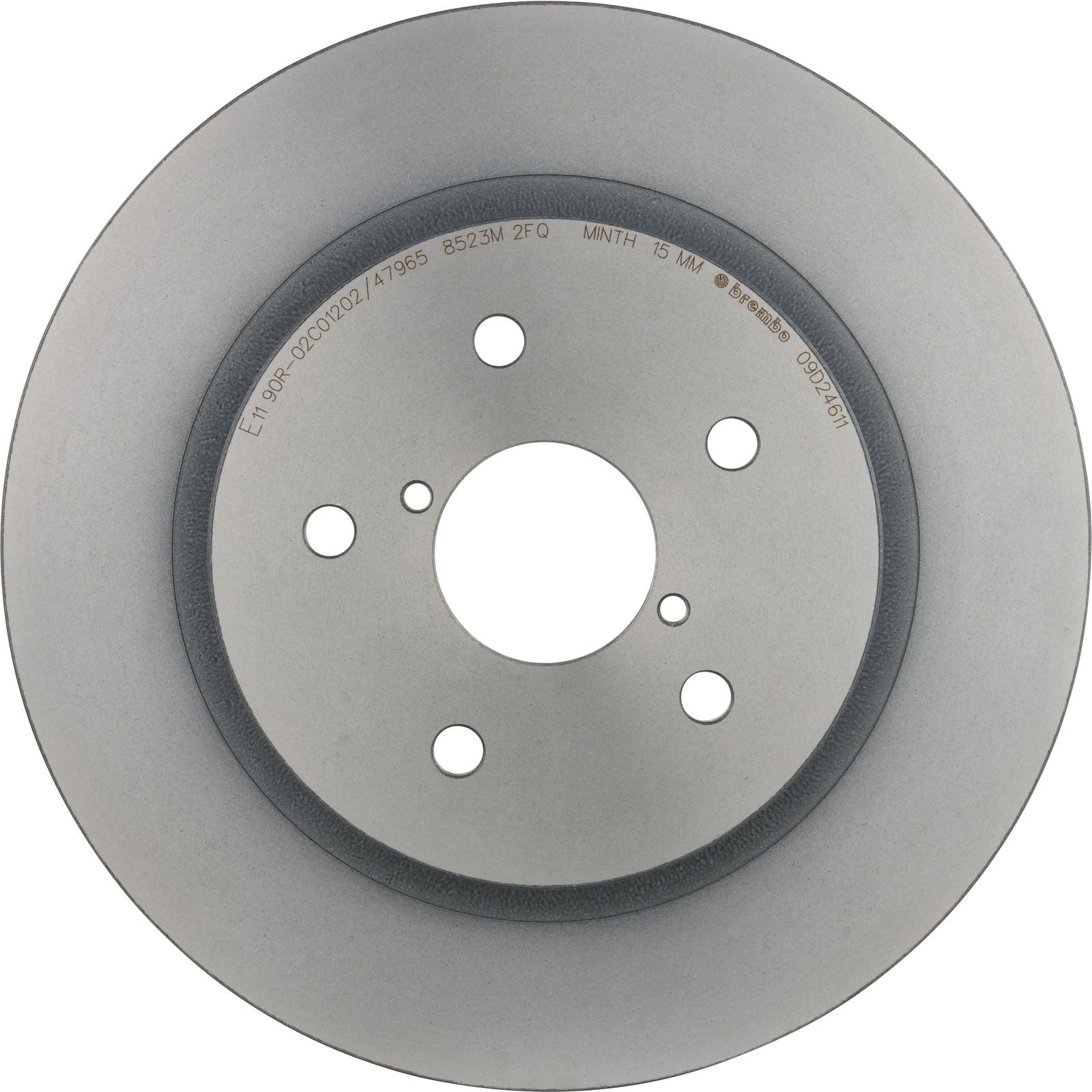 PRIME UV Coated Rear Disc Brake Rotor - 09.D246.11_03